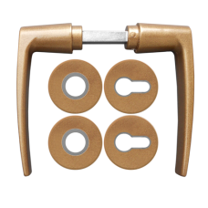 Garnitura "Mara" bronca - sa rozetama - cilindar