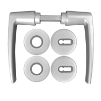 Garnitura "Mara" siva - sa rozetama - ključ