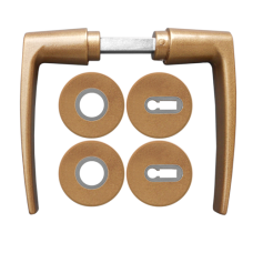 Garnitura "Mara" bronca - sa rozetama - ključ