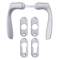 Garnitura "Mila" - siva