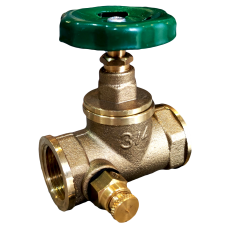 Ventil s kotačem 1/2" - sa ispustom