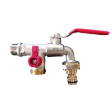 Vrtna slavina 1/2" MBM - dupla